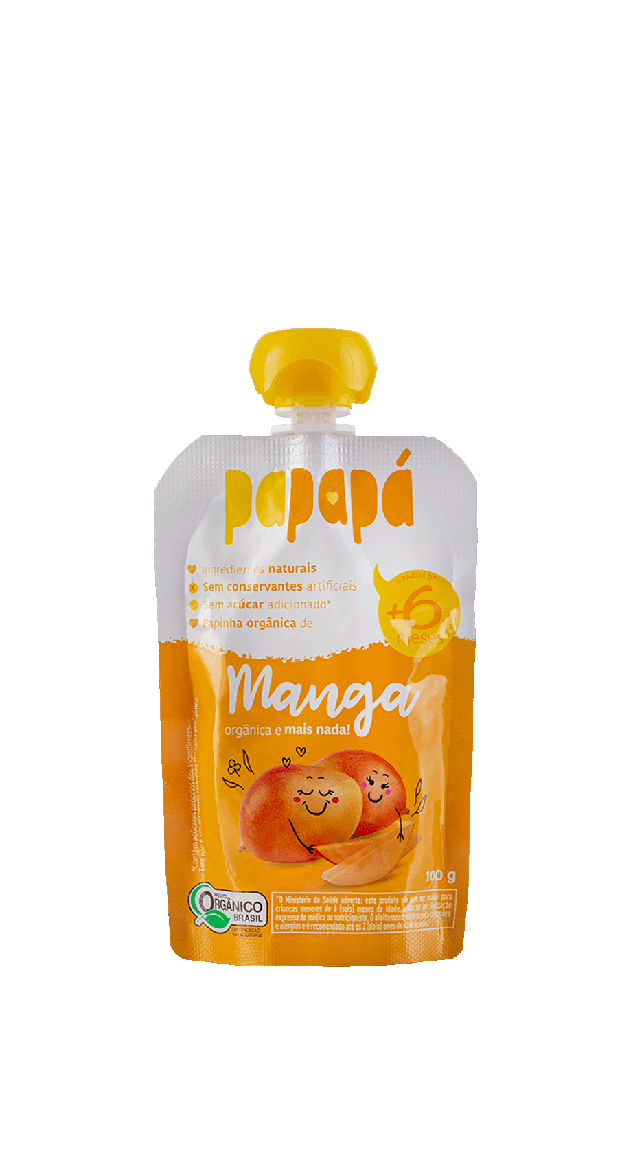 Papinha Orgânica Manga