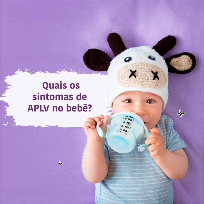 Quais os sintomas de APLV no bebê?